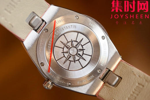 新品—随心所至 启幕无畏之行 VC江诗丹顿新款Overseas CC纵横四海女款系列1225v/1205v 樱花粉 女士石英腕表 表径33mm 商品图6