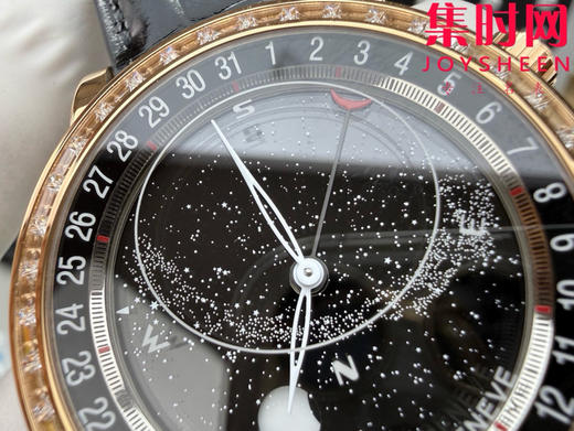 PPF百达翡丽星空 超级复杂功能时计6104系列【双排钻圈】男士腕表 表径44mm 把「天文复杂功能」凝缩成一整片会转动的星空宇宙 商品图3