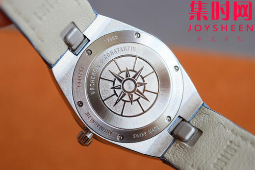 新品—随心所至 启幕无畏之行 VC江诗丹顿新款Overseas CC纵横四海女款系列1225v/1205v 冰蓝面 女士石英腕表 表径33mm 商品图6