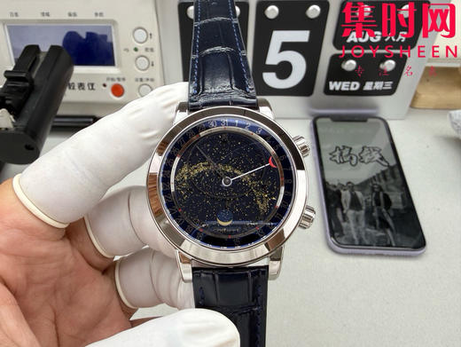 PPF百达翡丽星空 超级复杂功能时计6102系列 男士腕表 表径44mm 把「天文复杂功能」凝缩成一整片会转动的星空宇宙 商品图0