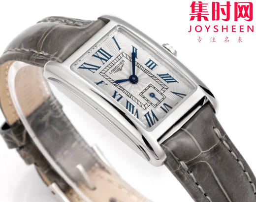 KB浪琴黛绰维纳系列 原单品质 奶奶灰 女士腕表 表盘尺寸：20.80X 32.00mm 瑞士朗达石英机芯 商品图1