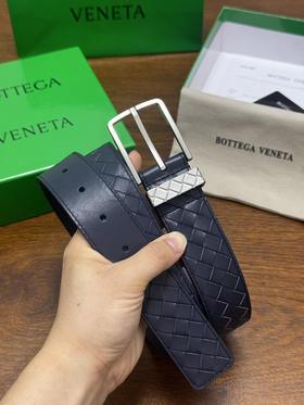 春夏特惠💰400 BV男士腰带 BOTTEGA VENETA   带身宽3.5cm 编织牛皮革腰带