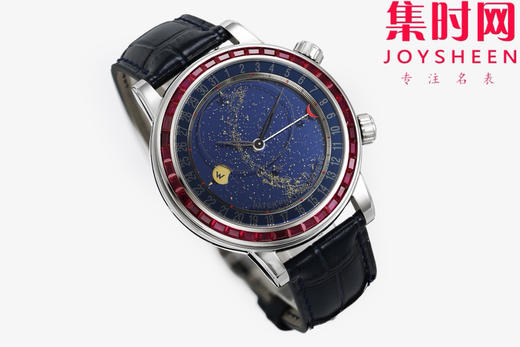 PPF百达翡丽星空 超级复杂功能时计6104系列【彩钻圈】男士腕表 表径44mm 把「天文复杂功能」凝缩成一整片会转动的星空宇宙 商品图2