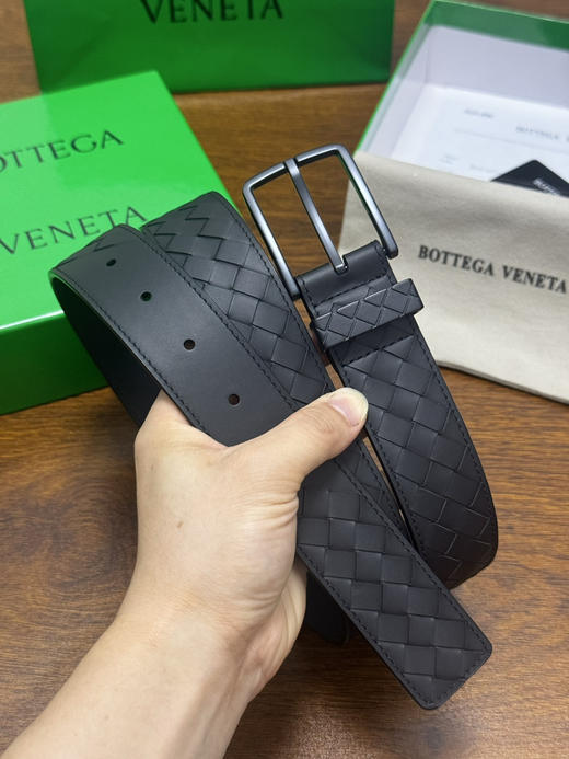 春夏特惠💰400 BV男士腰带 BOTTEGA VENETA 带身宽3.5cm 编织牛皮腰带 商品图0