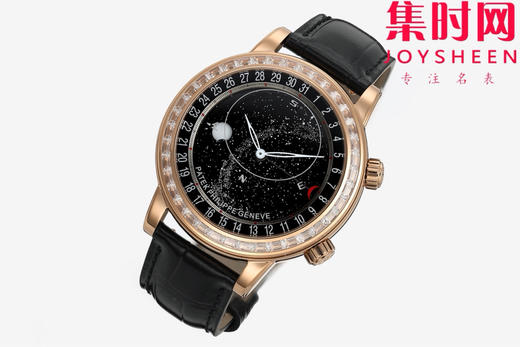 PPF百达翡丽星空 超级复杂功能时计6104系列【双排钻圈】男士腕表 表径44mm 把「天文复杂功能」凝缩成一整片会转动的星空宇宙 商品图2