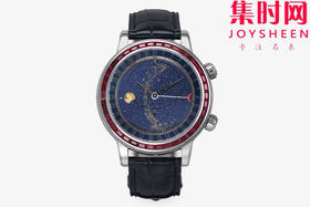 PPF百达翡丽星空 超级复杂功能时计6104系列【彩钻圈】男士腕表 表径44mm 把「天文复杂功能」凝缩成一整片会转动的星空宇宙