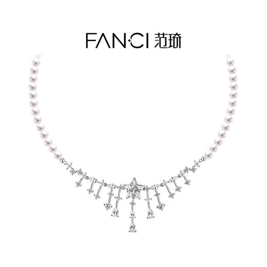 Fanci范琦【幸运星系列】幸运流星雨项链合金高级轻奢送女友闺蜜生日 商品图0