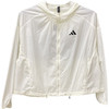 Adidas阿迪达斯夏季女士拉链梭织连帽运动防晒外套KC6012 商品缩略图0
