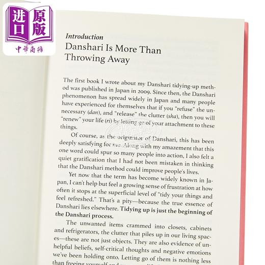 【中商原版】断舍离 日本空间整理艺术 改变生活 英文原版 Danshari The Japanese Art of Decluttering Hideko Yamashita 商品图2