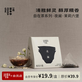夜阑·茉莉六堡 | 2.5g*7包 | 黑茶类 | 自在茶系列