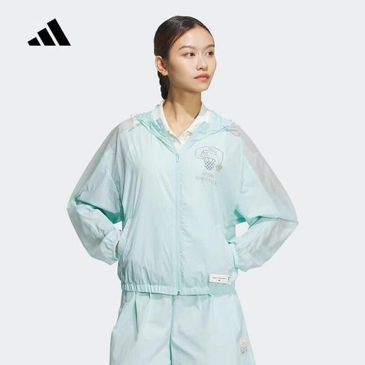 adidas/阿迪达斯女士梭织休闲夹克外套JN6656 商品图0