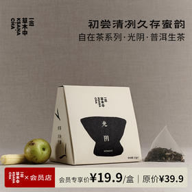 光阴·普洱生茶 | 2.5g*7包 | 普洱茶 | 自在茶系列