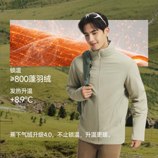 【26新品】蕉下男士气绒外套（立领、中暖）CL027 商品图1