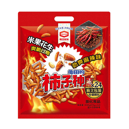 Costco 开市客 龟田制果龟田柿子种劲爽味 25g*12/24包 商品图0