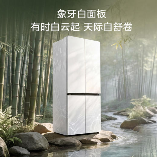 【新品上市】TCL双净味508Pro十字四开门冰箱508L双系统Pro新一级能效594mm超薄零嵌冰箱 R508T9N-UQS 商品图9