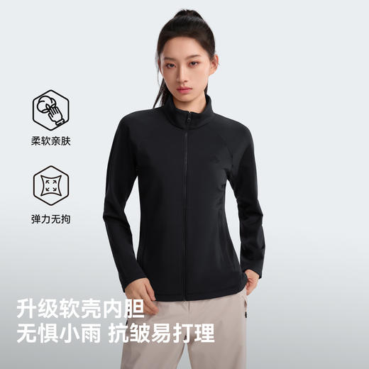 伯希和26新款软壳三合一冲锋衣女户外防水防风登山服男运动外套 商品图2