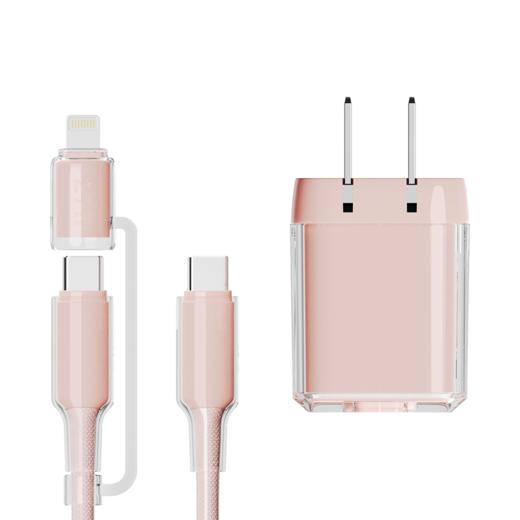 幻响氮化镓商旅套装45W适用苹果华为OV小米充电器充电头iPhone17ProMax充电线16手机15快充数据typec插头USB 商品图10