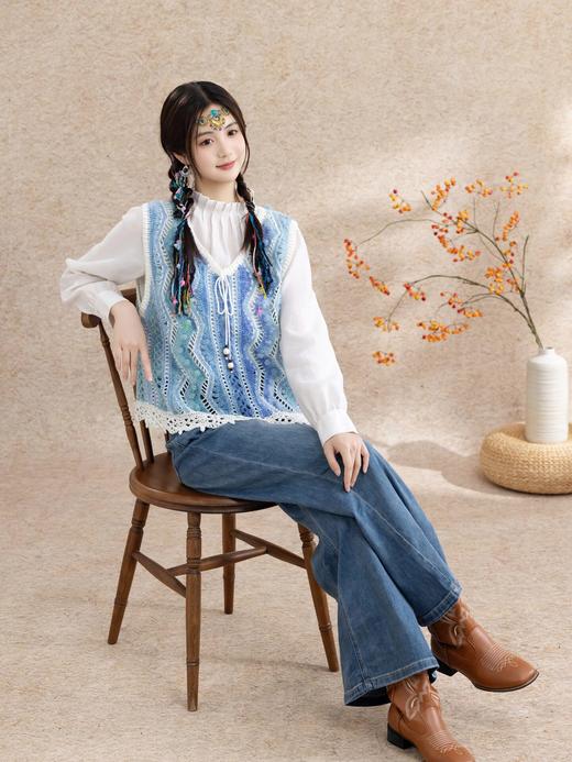 苏苏姐家泽川背心手工diy编织钩针知叙毛线团自制春夏衣服材料包 商品图1