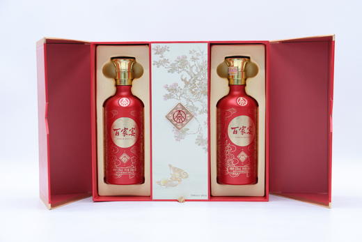 五粮液百家宴】52°浓香型白酒（双支礼盒） 商品图2