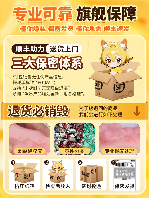 造梦物语契约猫灵铃爪AI倒模飞机杯男用名器真人阴臀膜电动自慰器 商品图5