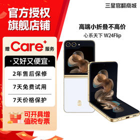 【特价清仓！】Samsung/三星 W24 Flip SM-W7024 高端小折叠