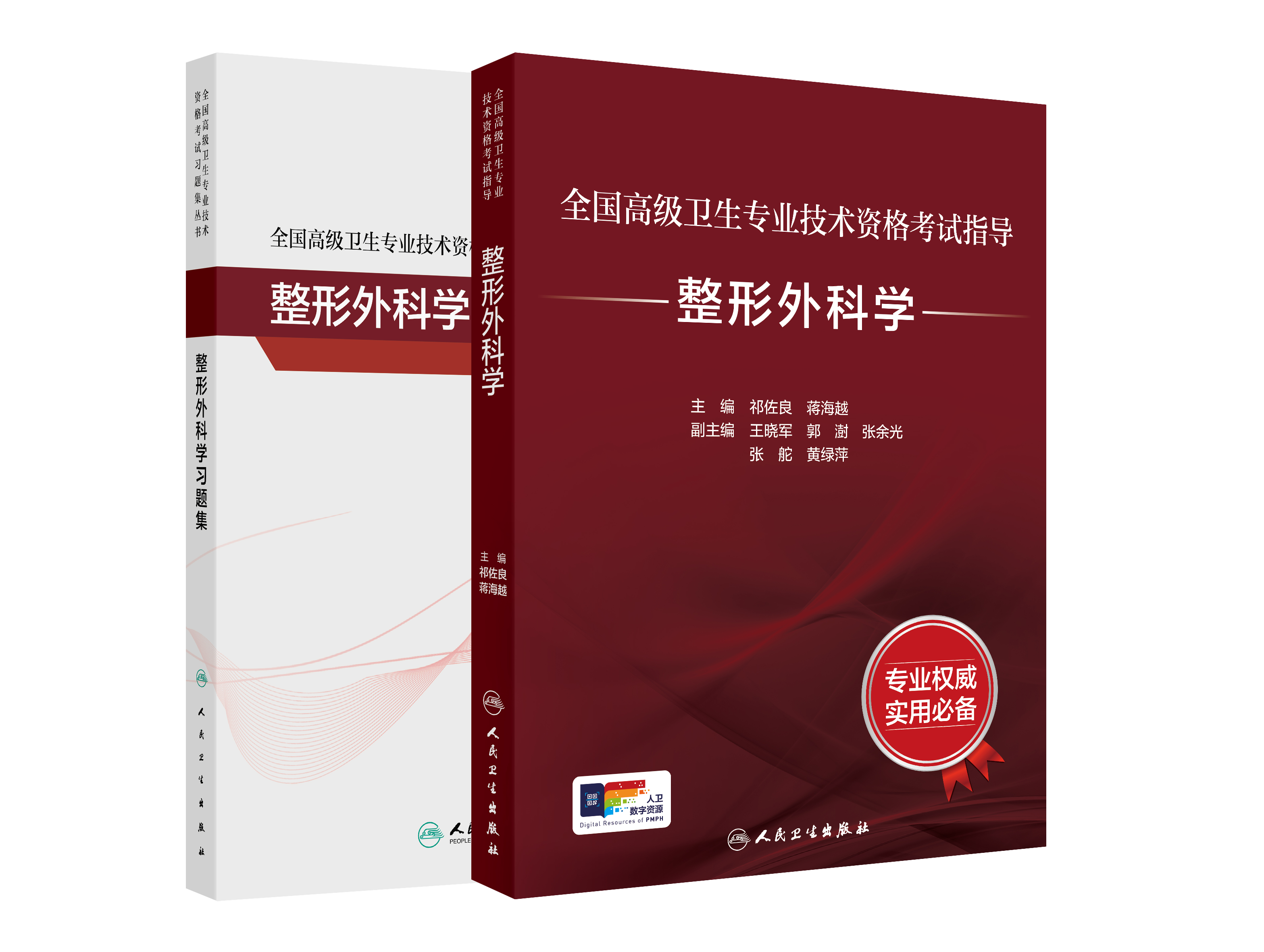 【预售】全国高级卫生专业技术资格考试指导—整形外科学+【现货】全国高级卫生专业技术资格考试习题集丛书—整形外科学习题集