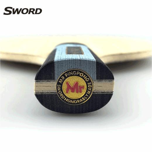 【押金试打不实际发货】Sword世奥得蓝羽MAX外置5+2阿尤斯大芯进攻型乒乓底板 商品图5