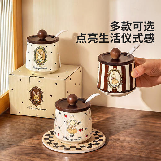 摩登主妇调料罐陶瓷盐罐组合套装厨房家用调味瓶装辣椒罐子调料盒 商品图4