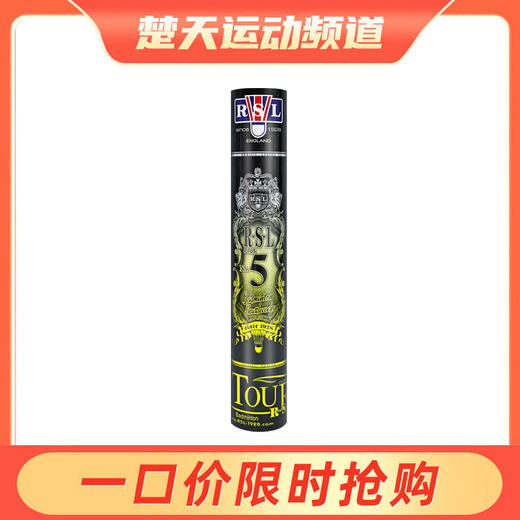 亚狮龙RSL5号球羽毛球NO.5 PLUS飞行稳定比赛用球俱乐部羽毛球 商品图0