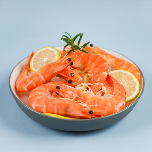 8.30晚【锁鲜包装】渤海水产 盐田有机熟虾 250g/盒*4盒 自然活力盐田虾 商品图4