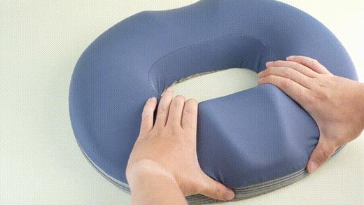 99任选2件【坐垫+腰靠】加倍生活 中空透气坐垫+腰靠组合 尾椎不压迫 腰部有支撑 办公/居家/开车久坐都合适 商品图10