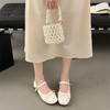 法式玛丽珍鞋女春2026新款夏季浅口平底气质小皮鞋配裙子百搭单鞋★娃娃优选 商品缩略图2
