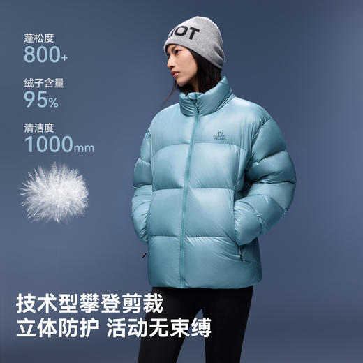【极光pro】伯希和户外羽绒服2026新款女800蓬鹅绒轻量宽松外套男 商品图1