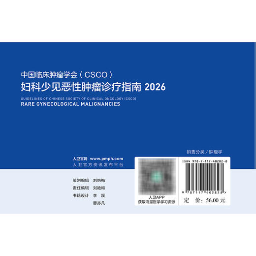 妇科少见恶性肿瘤诊疗指南2026 商品图2