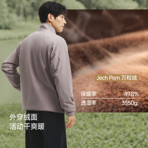 【蕉下精选】蕉下男士连帽万粒绒外套（双面穿、中暖）PM03726 商品图2