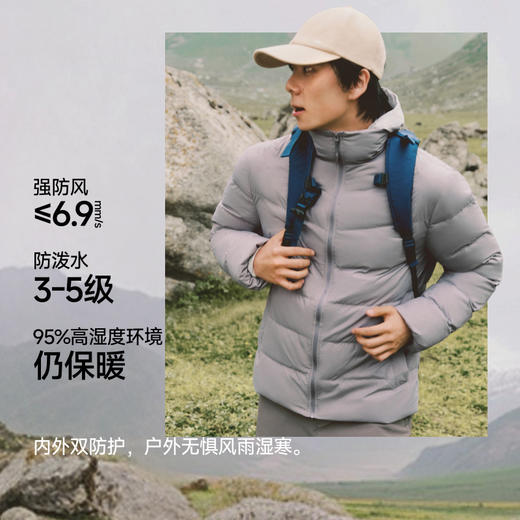 【26新品】蕉下男士轻量白绒外套（中暖）PF002 商品图2