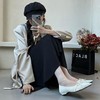 女鞋秋季季新款尖头时尚派配裙单鞋缎面时尚百搭温柔晚鞋35-40★娃娃优选 商品缩略图1