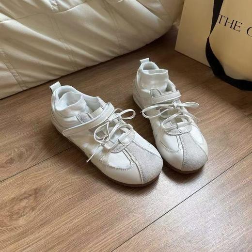 女士秋季银色德训鞋女2026新款夏季鞋子超火芭蕾风玛丽珍女鞋休闲鞋运动鞋35-40★娃娃优选 商品图2