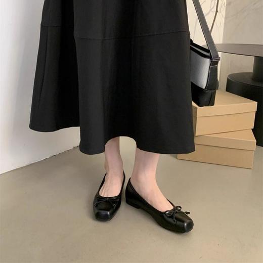 平底法式仙女一脚蹬奶奶瓢鞋女 春季复古方头浅口单鞋女35-40★娃娃优选 商品图2
