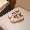 女童皮鞋2026春秋新款韩版小女孩蝴蝶结公主鞋软底娃娃休闲单鞋23-35★娃娃优选 商品缩略图2