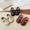 儿童公主鞋2026时尚春秋镂空豆豆鞋防滑女宝宝新款单鞋软底休闲鞋21-30★娃娃优选 商品缩略图0