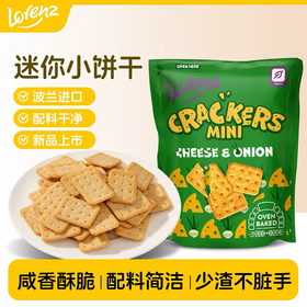 劳仑兹100g芝士洋葱味饼干
