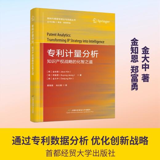 专利计量分析：知识产权战略的化智之道 商品图0