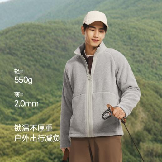 【蕉下精选】蕉下男士轻量万粒绒外套（立领、中暖）PM03826 商品图2