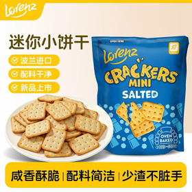 劳仑兹100g原味迷你饼干