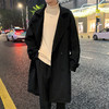 【男女同款 双排扣设计】慢慢鲤 中长款风衣西装领外套 简约基础款式 修饰身形 商品缩略图5