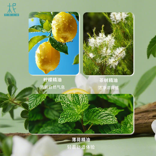 柠檬茶树薄荷内衣皂 味道清新去除异味 泡沫细腻容易冲洗 平衡小柅精油皂100g 商品图1