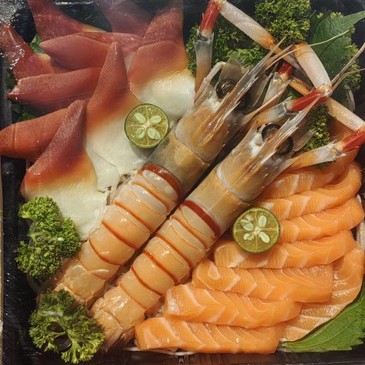 【餐桌盛宴】鳌虾三文鱼拼盘（约240g）种类随机 商品图1