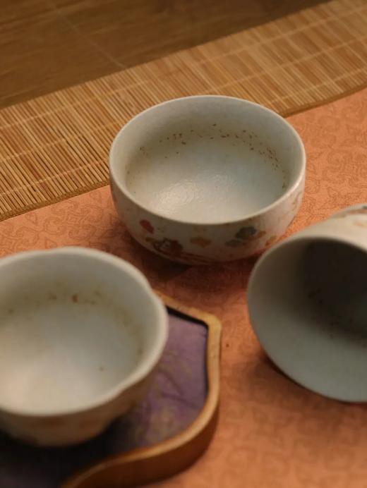 【59元2个，89元3个】敦煌飞天揽月・主人杯 | 火石红古法窑变，手工吹釉肌理，杯身重工敦煌飞天图案，三款杯型可选：葫芦杯、罗汉杯、五瓣杯 商品图2