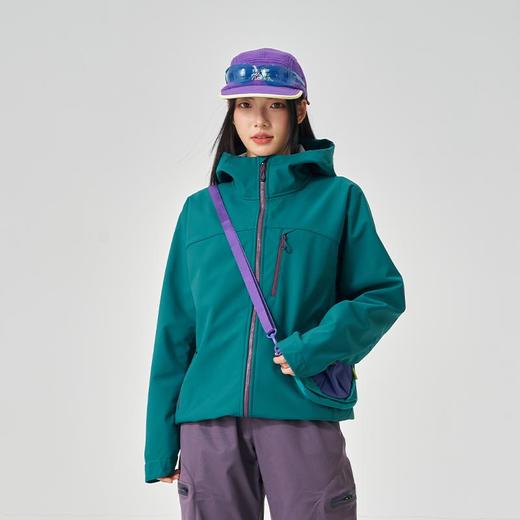 LUCKY DEER/幸运鹿情侣款三防户外潮流软壳衣 商品图7